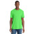 Custom Port & Co Beach Wash Garment-Dyed Tee - Neon Green Front View