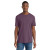 Custom Port & Co Beach Wash Garment-Dyed Tee - Wineberry Front View