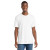 Custom Port & Co Beach Wash Garment-Dyed Tee - White Front View