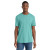 Custom Port & Co Beach Wash Garment-Dyed Tee - Cool Mint Front View
