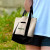 Custom Mini TJ Canvas Tote Bag - Black Lifestyle View 