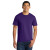 Custom Port & Co Fan Favorite Tee Team Purple Front View