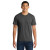 Custom Port & Co Fan Favorite Tee Dark Heather Gray Front View