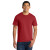 Custom Port & Co Fan Favorite Tee Bright Red Front View