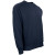 Custom Ultra Soft Fleece Crewneck - Navy Right Side View