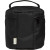 Custom Wellable Recycled Round Travel Case - Black Back View 