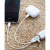 Custom 5-in-1 Recycled Charging Cable - White Lifestyle