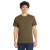 Custom Port & Co Core Blend Tee - Woodland Brown Front View