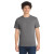 Custom Port & Co Core Blend Tee - Medium Grey Front View