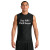 Custom A4 Compression Muscle Tee - Black Front view
