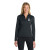 Custom Nike Women's Dri-FIT Micro Pique 2.0 Long Sleeve Polo - Antracite Front View 
