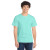 Custom Port & Co Essential Tee - True Celadon - Front