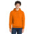 Custom Port & Co Core Fleece Pullover Hooded Sweatshirt - Tennessue Orange Front View