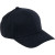 Custom Recycled Cotton Twill 6 Panel Ballcap - Navy Side View 