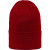 Custom Recycled Knit Beanie - Vintage Red Back View 