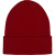 Custom Recycled Knit Beanie - Vintage Red Front View 