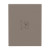 Custom Magnolia Soft Cover Journal - taupe front view