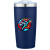 Custom Full Color Adventure Powder Tumbler 20 oz - Navy Blue 