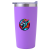 Custom Full Color Adventure Brite Tumbler 20 oz - Purple 