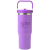 Custom Saratoga Swing Handle Brite Tumbler 30 oz - Purple 