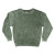 Custom Acid Washed Crew Neck Sweatshirt - Screen - Sage 