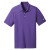 Custom Nike Dri-FIT Vertical Mesh Polo w/ Screen Print 4.4 oz. - Screen Print - Court Purple 