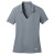 Custom Nike Ladies Dri-FIT Vertical Mesh Polo w/ Screen Print 4.4oz - Full Color Transfer - Cool Grey 