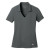Custom Nike Ladies Dri-FIT Vertical Mesh Polo w/ Screen Print 4.4oz - Anthracite 