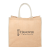 Custom Large Jute Tote - Cream 