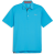 Custom PUMA MATTR Brigade UPF 40+ Men's Golf Polo Shirt - Screen Print - Aqua Blue/Slate Sky 