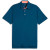 Custom PUMA MATTR Brigade UPF 40+ Men's Golf Polo Shirt - Embroidery - Ocean Tropic/Melon Punch 
