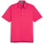 Custom PUMA MATTR Brigade UPF 40+ Men's Golf Polo Shirt - Full Color Transfer - Gamet Rose/Aqua Blue