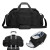 Custom Cutter & Buck Travel Collection Club Duffel Bag - Black With Black 