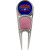 Custom Lite Touch Divot Tool - Matte Pink