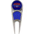 Custom Lite Touch Divot Tool - Matte Blue