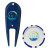 Custom Classic 2-Ball Par Pack with Tees, Tool & Poker Chip - Blue