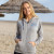 Custom Adult Fleece Full Zip Hoodie - Embroidered - Heather Gray