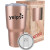 Custom 30 oz Vacuum Insulated Tumbler - Body Rose Gold 