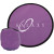 Custom Flying Disc With Pouch - Purple 