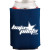 Custom Collapsible Foam Can Cooler Holder-2 Sides - Navy 