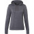 Custom Women's Lavar Eco Knit Lightweight Performance Hoody - Heather dark charcoal