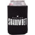 Custom Budget Collapsible Foam Can Cooler Holder-1 Side - Black 