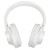 Custom iBlu Tunes Bluetooth Headphones with Microphone - White Front View 