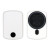 Custom iGo Plus 5,000mAh MagSecure Charger - White Front and Back View 
