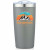 Custom Full Color Adventure Powder Tumbler 20 oz - Gray