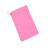 Custom Velour Fingertip Towel w/ Hemmed Ends 11" X 18" Towels - Pink