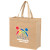 Custom Recession Buster Tote Bag - Reinforced -4-Color Process - Medium - Tan 