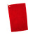 Custom Large Velour Golf Towel - Red