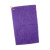 Custom Large Velour Golf Towel - Purple 