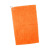 Custom Large Velour Golf Towel - Orange 